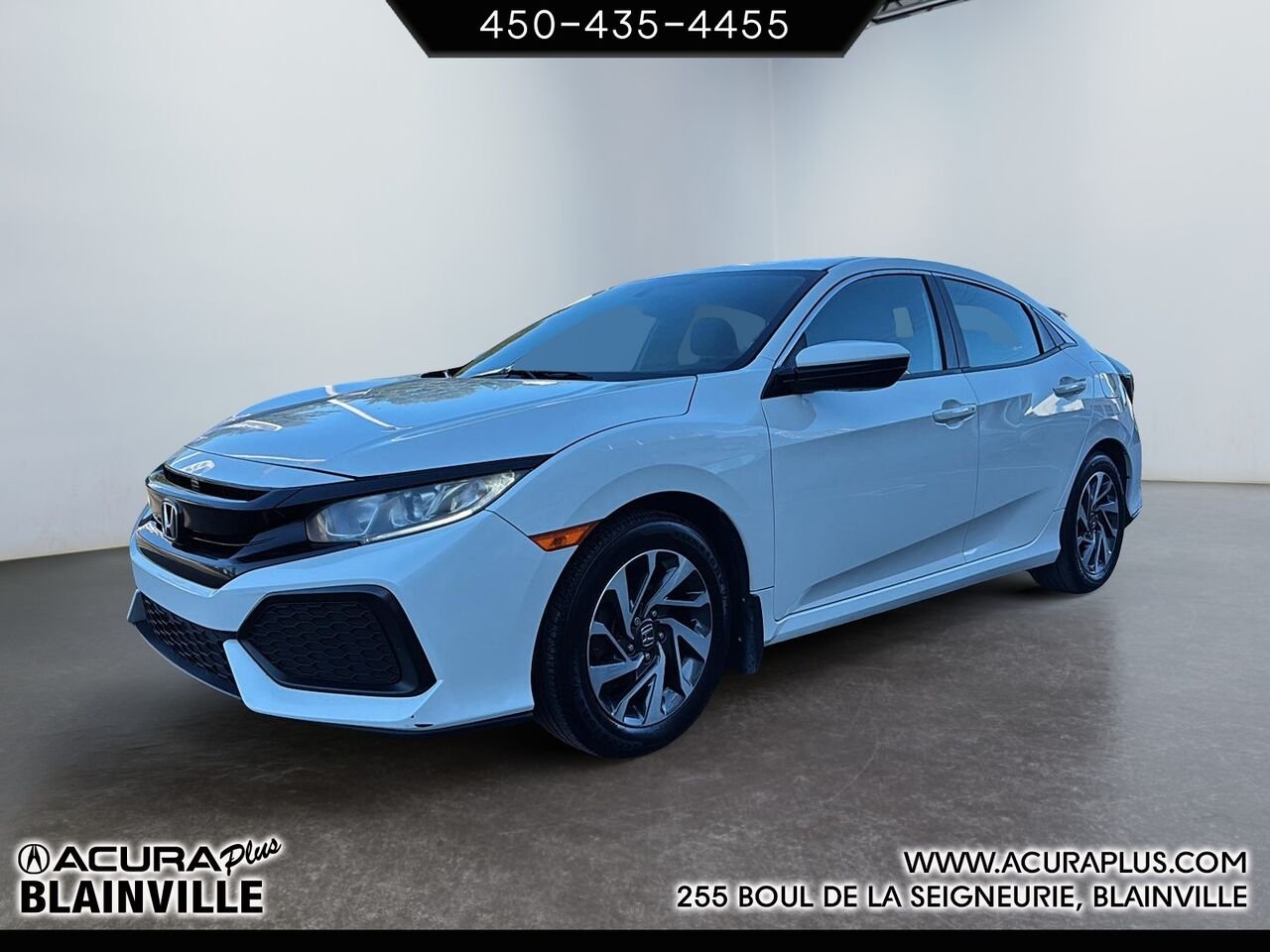 Honda Civic Hayon 2018 Blanc Blainville - photo #0