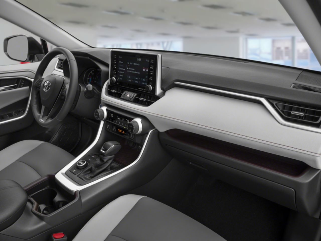 2020 Toyota RAV4 Hybrid Limited AWD / CLEAN CARFAX / HEATED AND VENTILATED SEATS / MOONROOF / ALLOY WHEELS / CARPLAY AND ANDROID AUTO Red Mississauga - photo #4