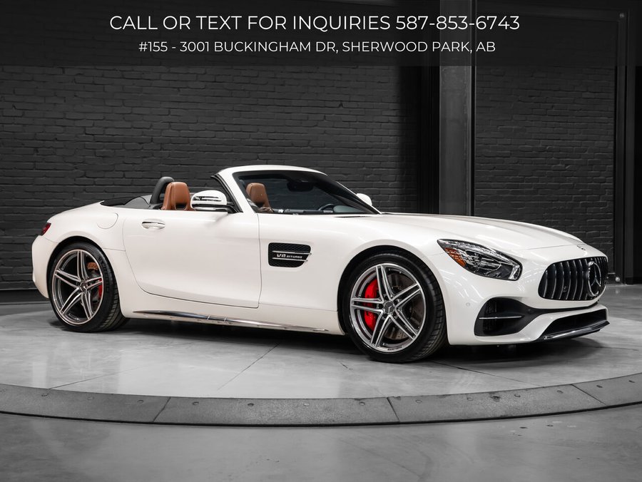 2018 Mercedes-Benz AMG GT C | Exclusive Saddle Brown Diamond Stitched Nappa Leather White
