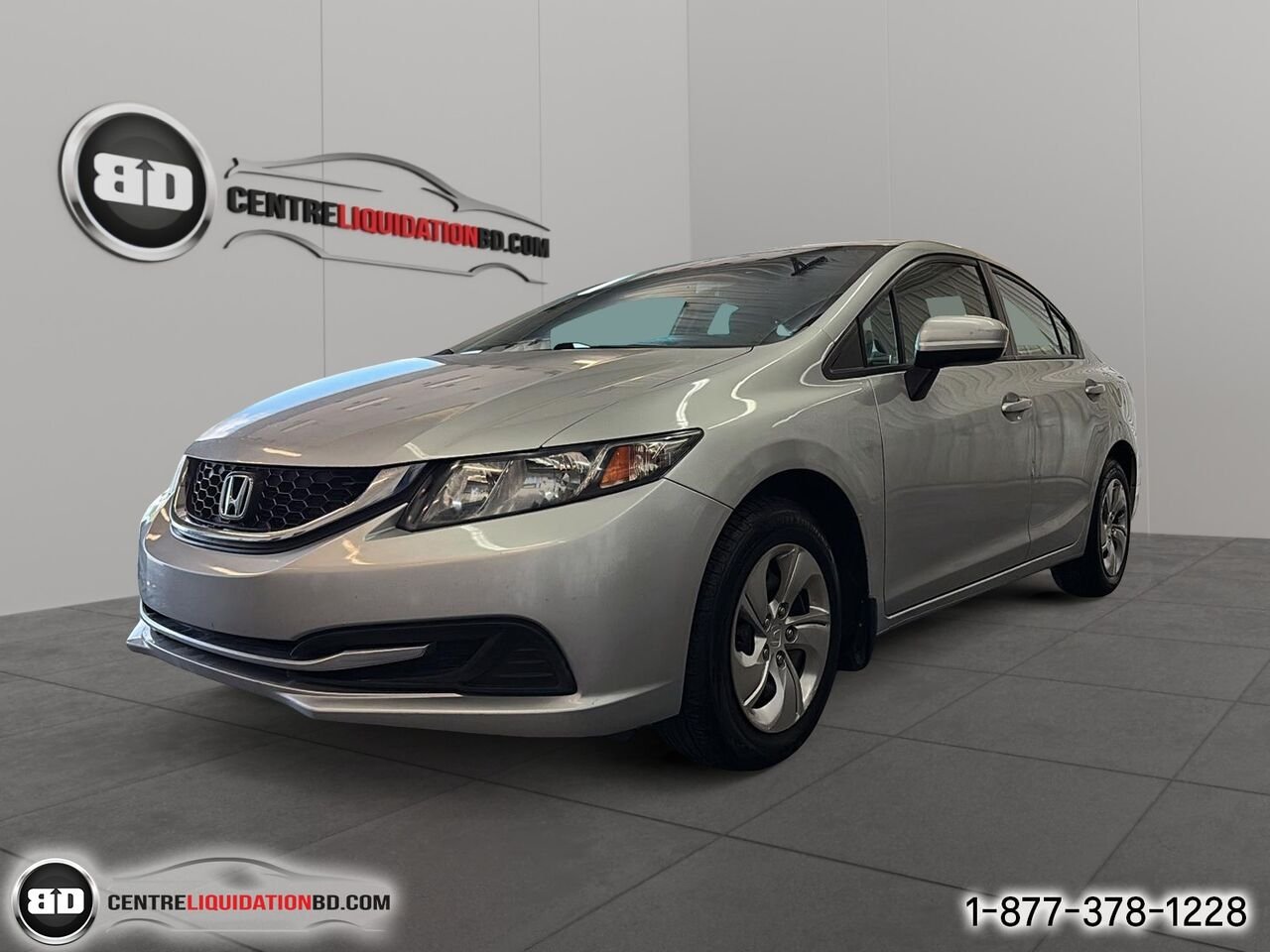 Honda Civic Sedan LX MANUELLE | BD0373 2015 Gris Granby - photo #0