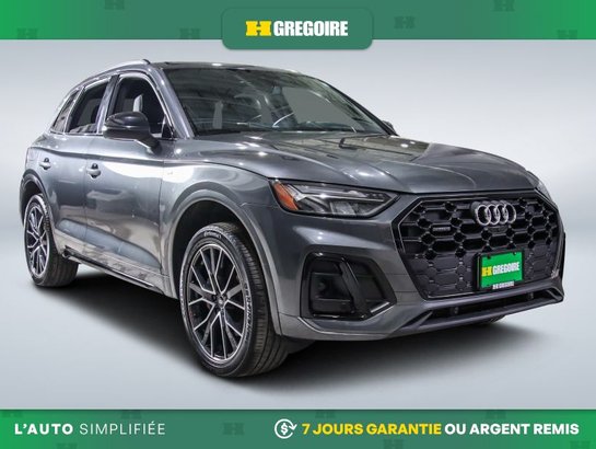 2023 Audi Q5 Progressiv AWD AUTO A/C MAGS CUIR TOIT NAV CAM REC Grey