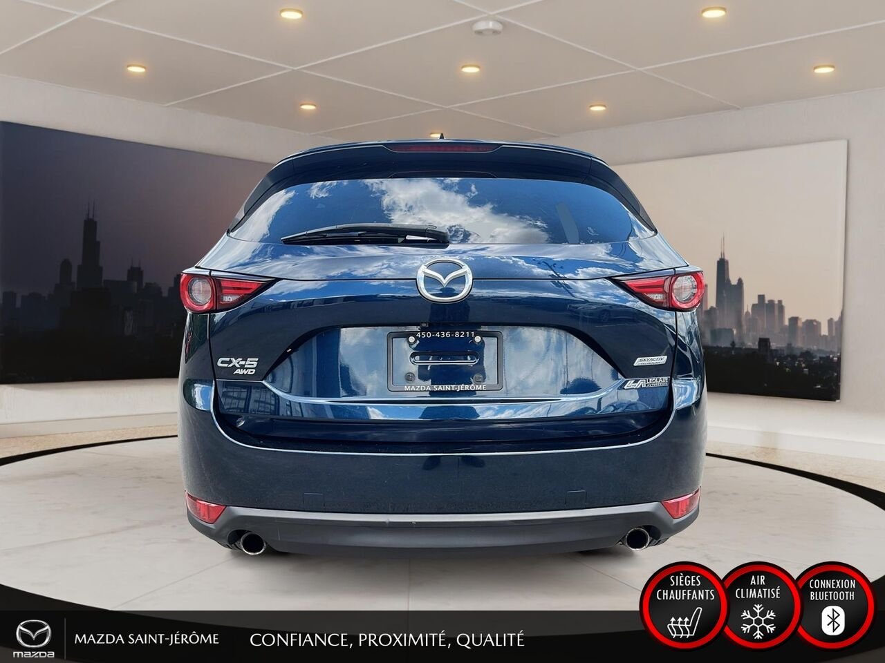 Mazda CX-5 2019 Bleu Ste-Agathe des Monts - photo #6
