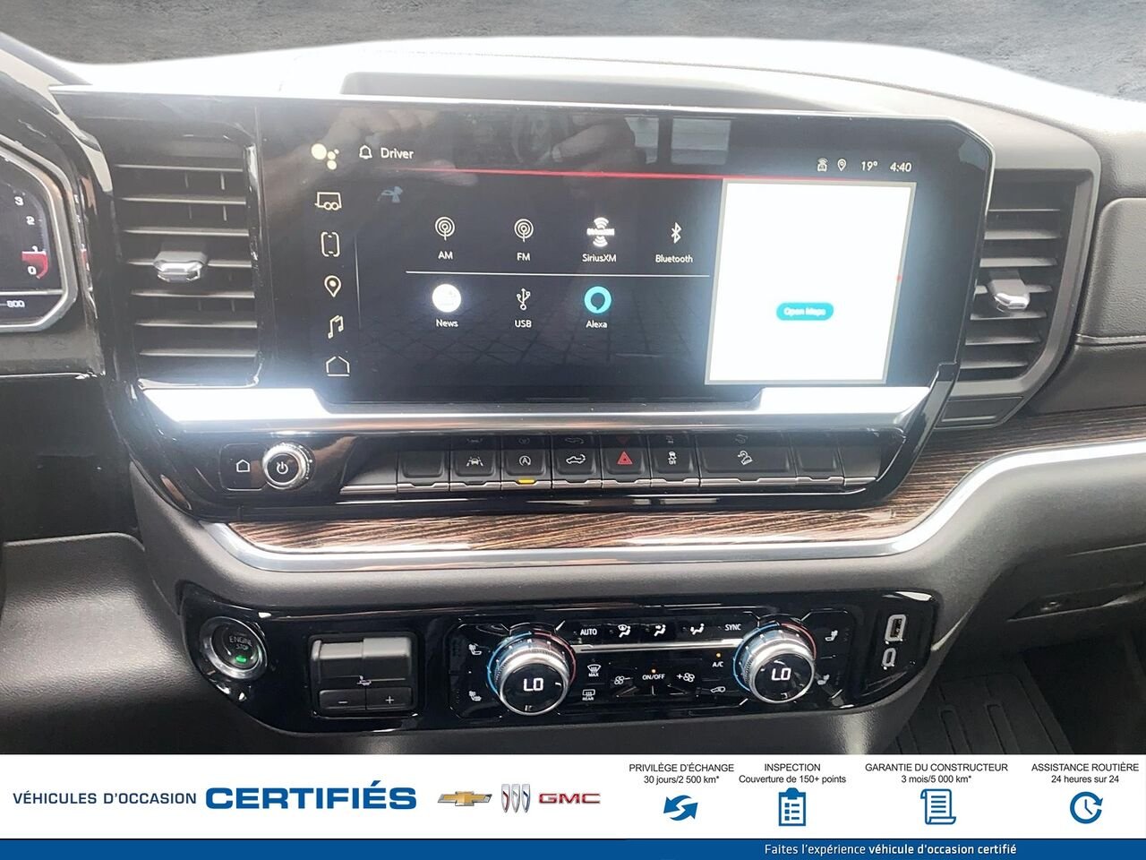 GMC SIERRA Elevation cabine multiplace 4RM 157 po 2024 Noir Montmagny - photo #15