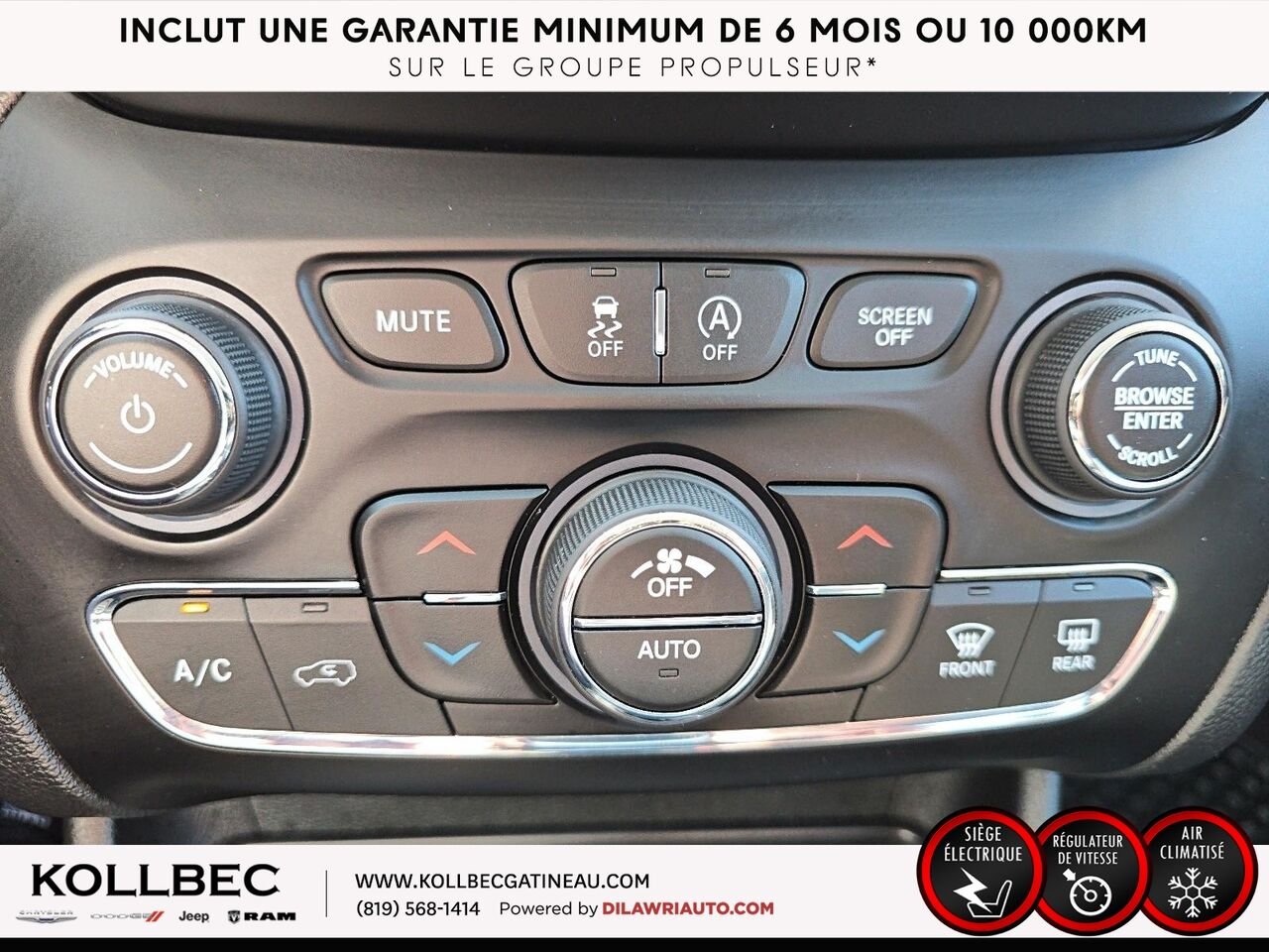 JEEP CHEROKEE 261101 | North 4x4 2019 Blanc Gatineau - photo #7