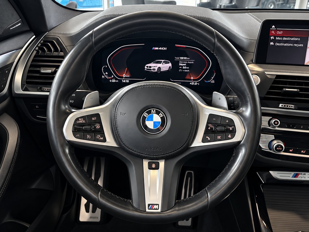 BMW X3M40i xDrive 2021 Blanc Granby - photo #15