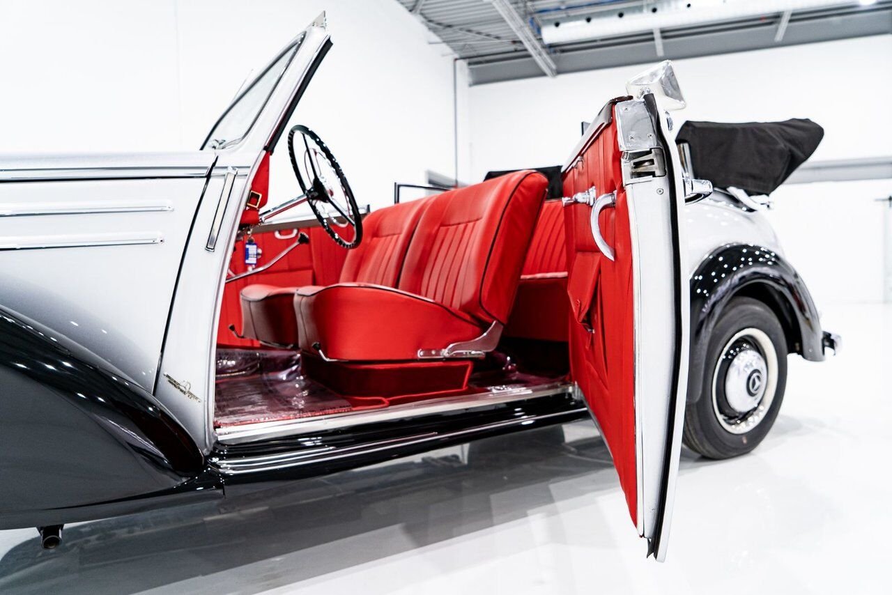 Mercedes-Benz 170S Cabriolet B Wonderfully Presented Old Restoration 1950 Gris Montréal - photo #122