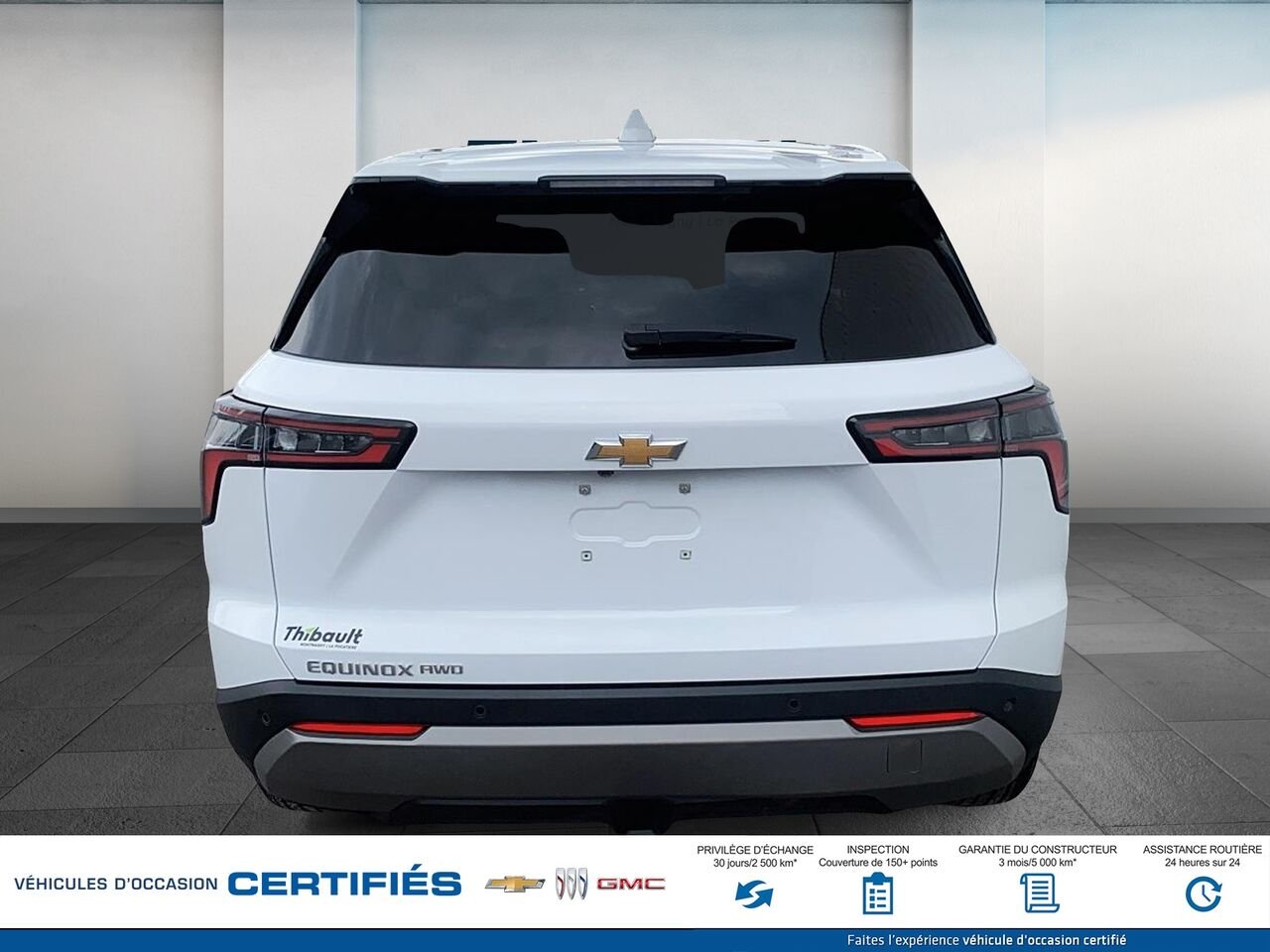2026 CHEVROLET EQUINOX LT 4 portes à transmission intégrale avec 2LT White Montmagny - photo #2