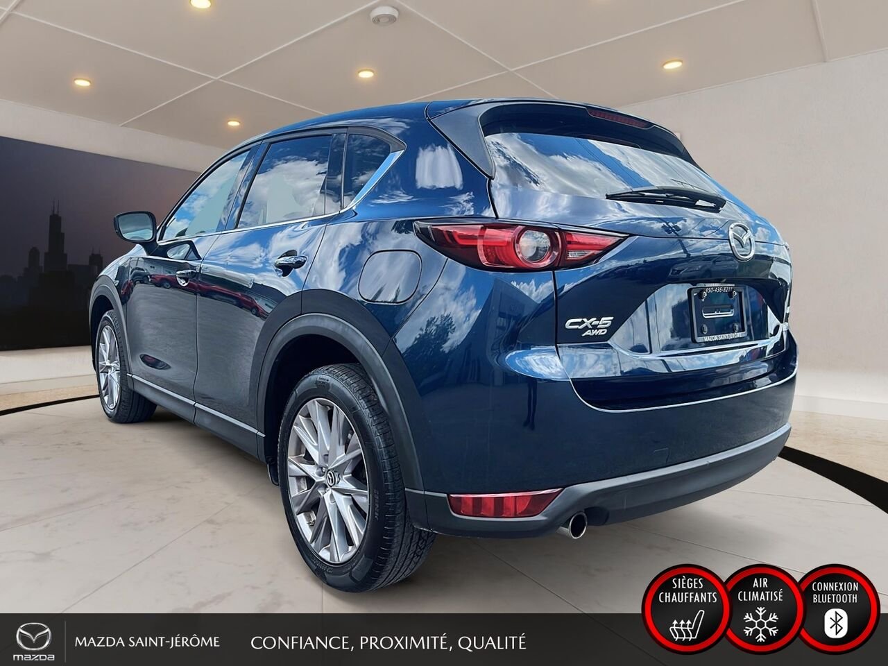 Mazda CX-5 2019 Bleu Ste-Agathe des Monts - photo #9