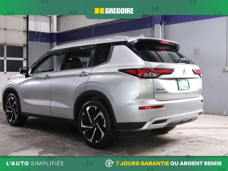 Mitsubishi Outlander LE Premium AWD AUTO A/C MAGS CUIR TOIT NAV CAM REC 2022 Gris