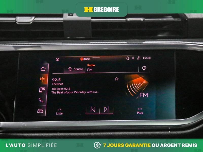 Audi Q3 821715 | Progressiv AWD AUTO AC CUIR TOIT MAGS CAM RECUL BL 2022 Bleu Laval - photo #22