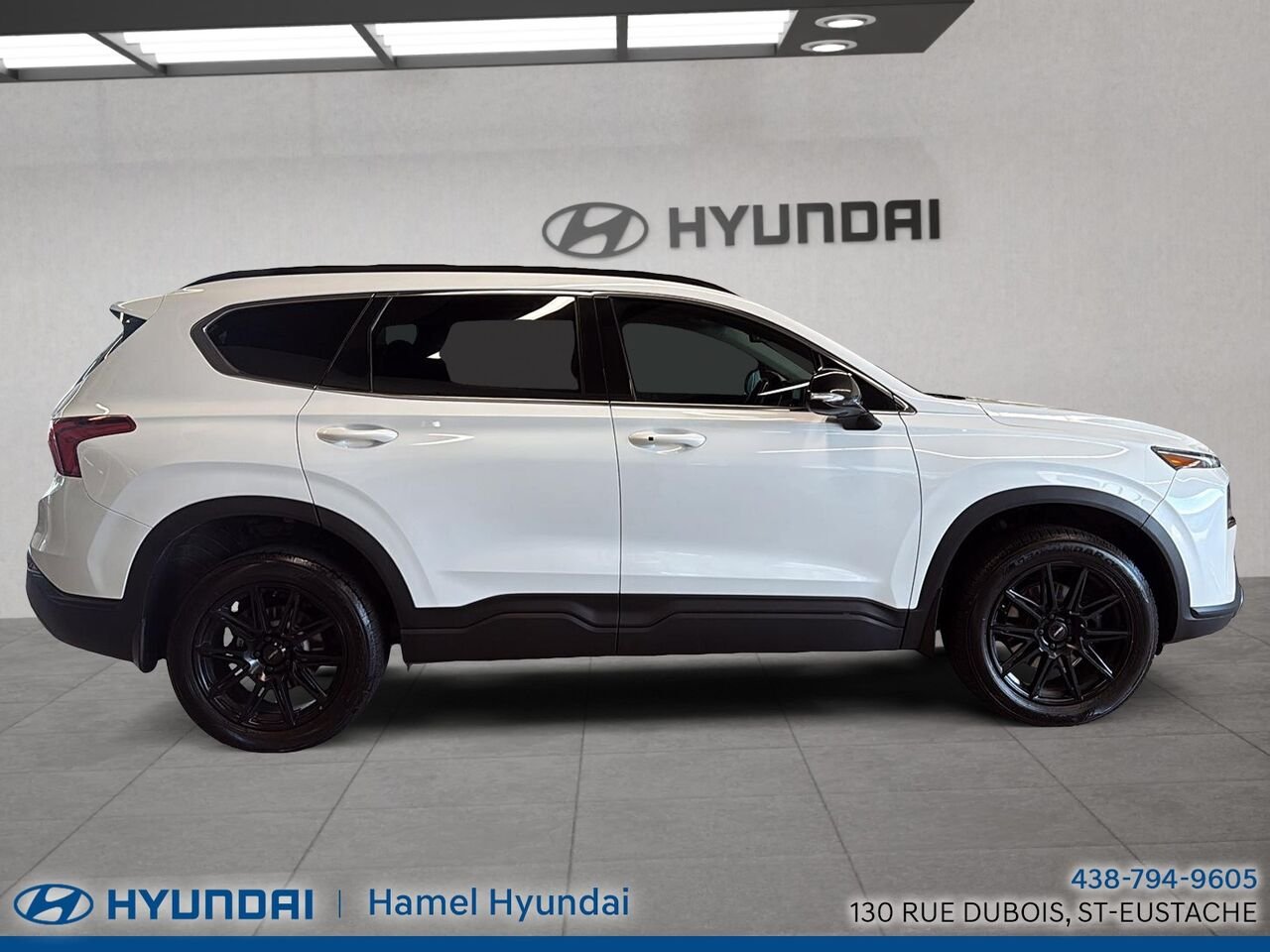 2022 Hyundai Santa Fe White Saint-Eustache - photo #1