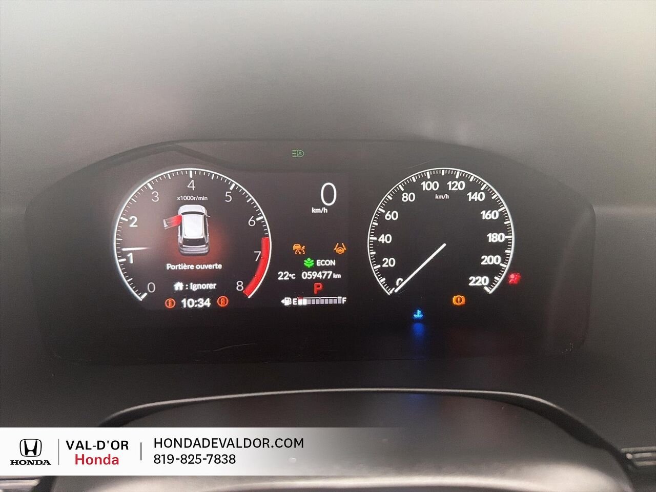 Honda CR-V AWD LX LX Traction Intégrale 2023 Blanc Val-d'Or - photo #11