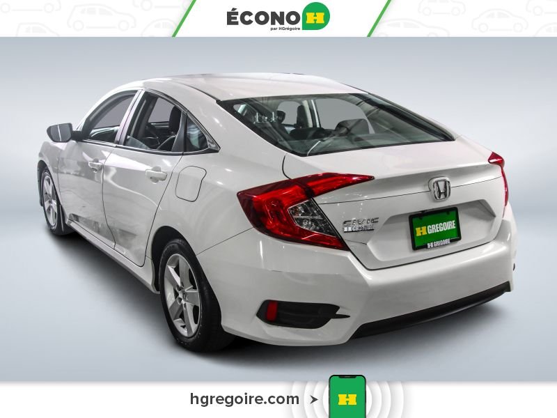 Honda Civic 822148 | LX AUTO A/C GR ELECT MAGS 2016 Blanc Laval - photo #4