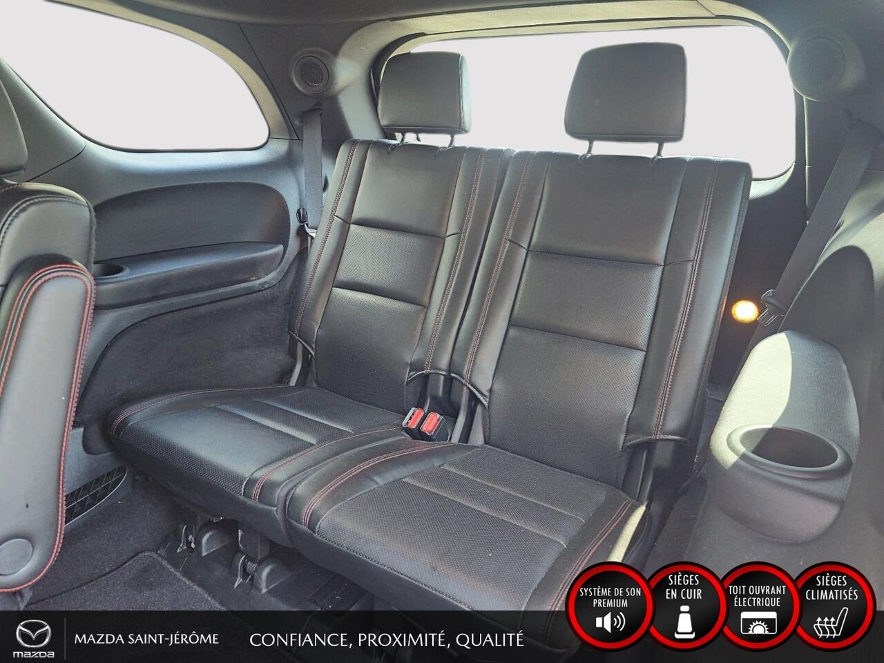 Dodge Durango R/T | BLACK TOP | GROUPE REMORQUAGE | TOIT OUVRANT | 2025 Blanc Saint-Jérôme - photo #24