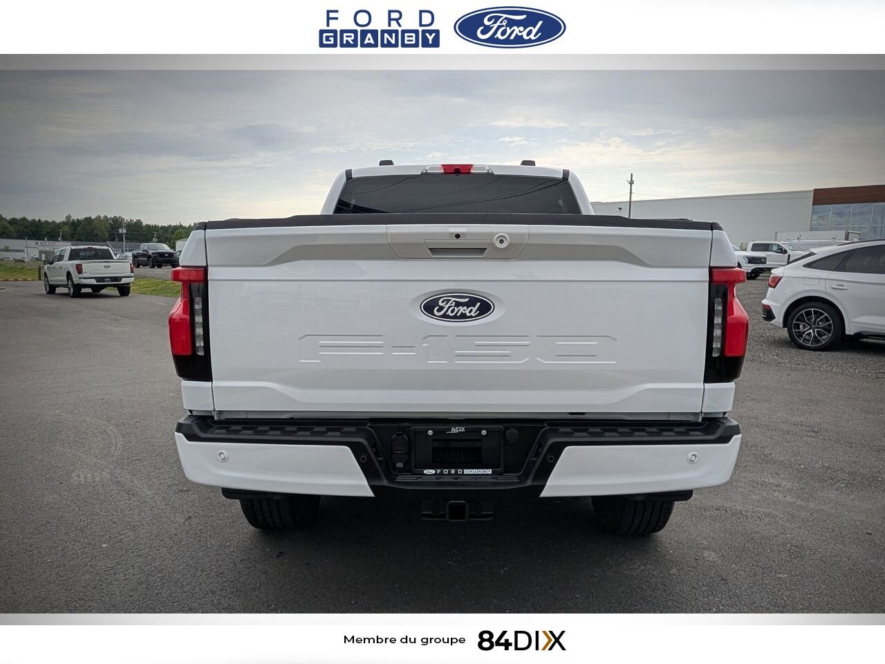 2024 Ford F-150 Lightning White Granby - photo #5