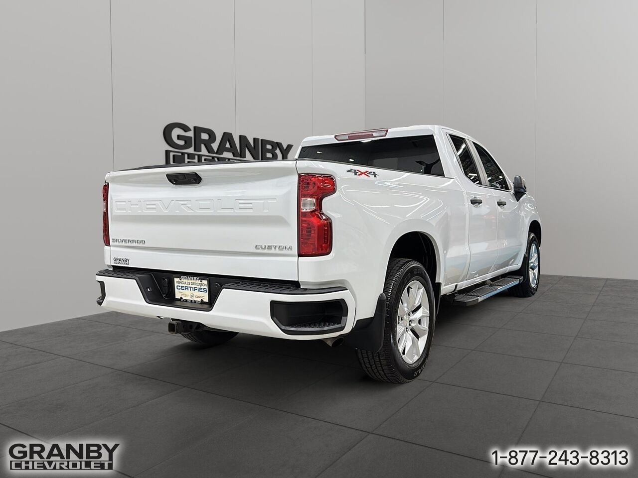 2022 Chevrolet Silverado 1500 Custom cab double boite 6.6 | G3876 Granby - photo #4