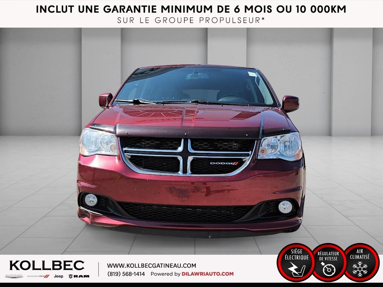 DODGE GRAND CARAVAN SXT Premium Plus 2017 Rouge Ottawa & Gatineau - photo #11