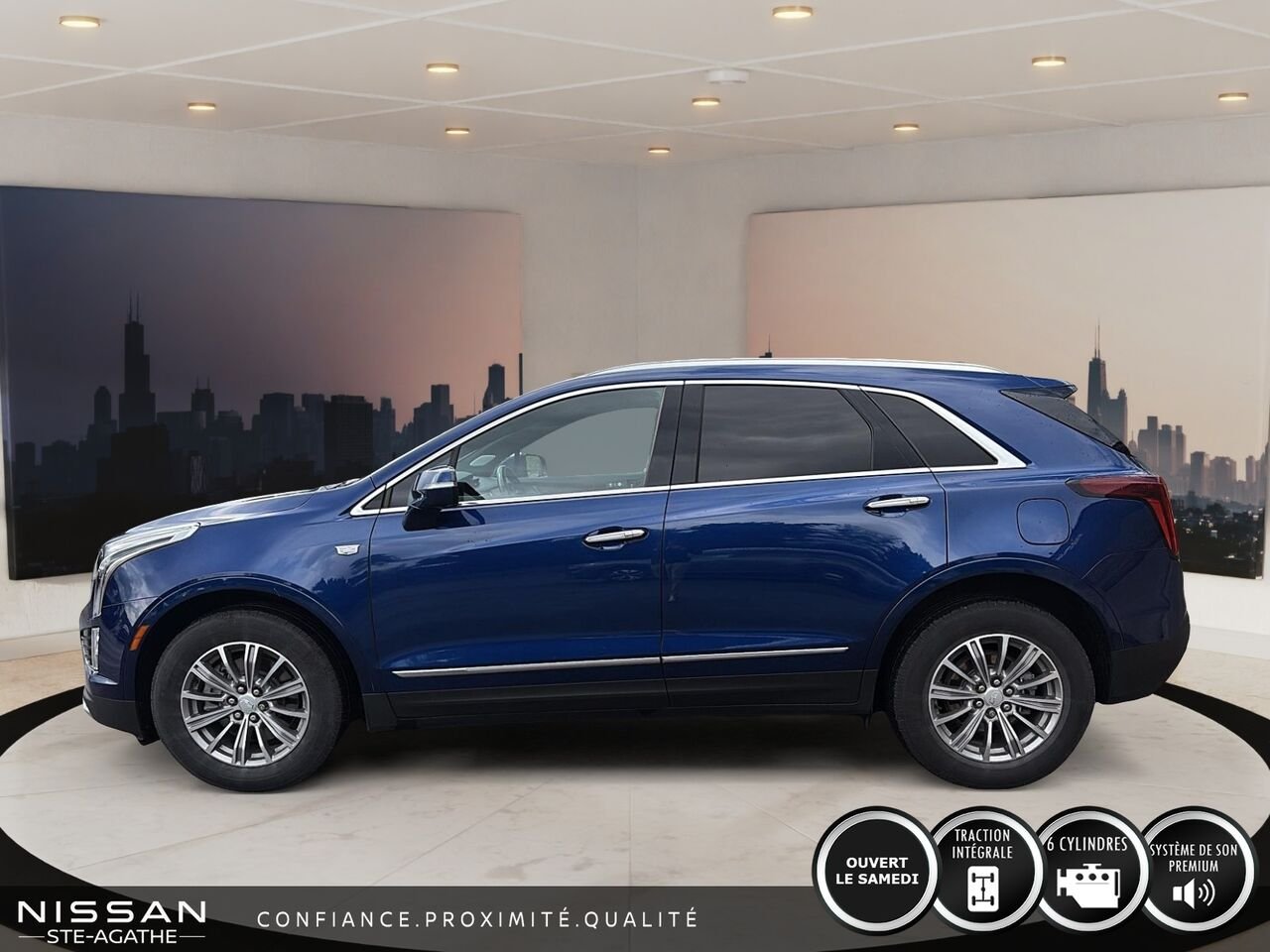 Cadillac XT5 2023 Bleu Ste-Agathe des Monts - photo #3