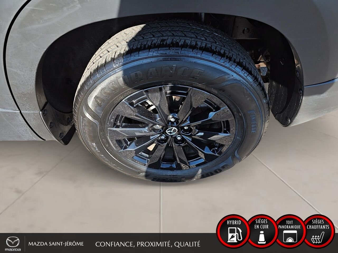 2025 Mazda CX-50 hybride Kuro | 1 PROPRIÉTAIRE | JAMAIS ACCIDENTÉ | TOIT PANORAMIQUE | CUIR | AWD Grey Saint-Jérôme - photo #11