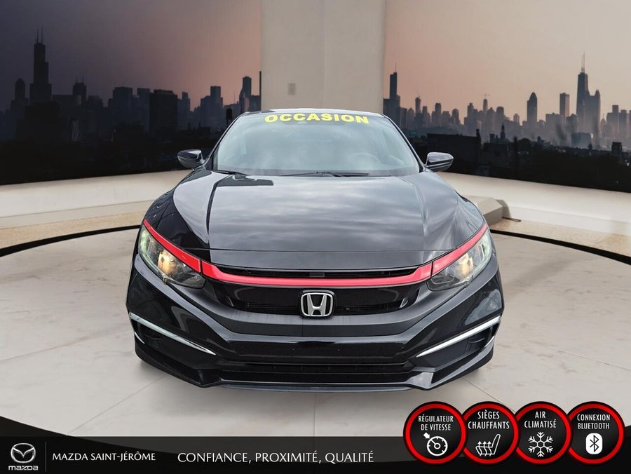 2020 Honda Civic Coupé COUPÉ 2 PORTES | UN SEUL PROPRIÉTAIRE | JAMAIS ACCIDENTÉ | 2 JEUX DE ROUES Black