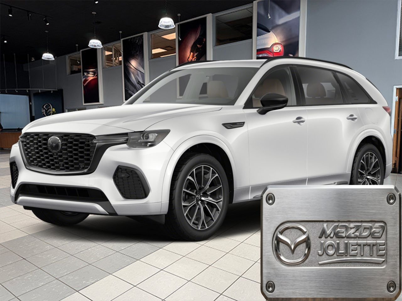2026 MAZDA CX-70 MHEV SIGNATURE White Notre-Dame-des-Prairies - photo #0