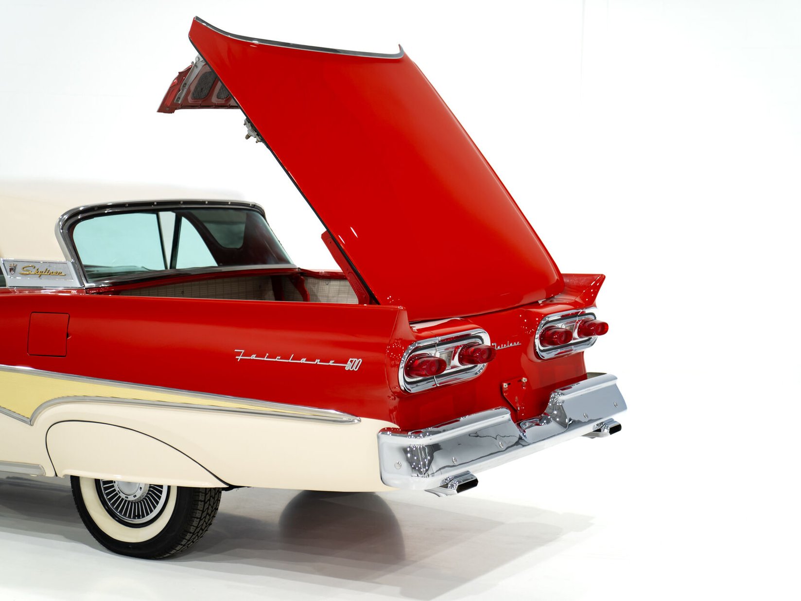 1958 Ford Fairlane 500 Skyliner Interceptor de police 352 CID Entièrement restaurée **PRIX EN USD** Montreal - photo #70