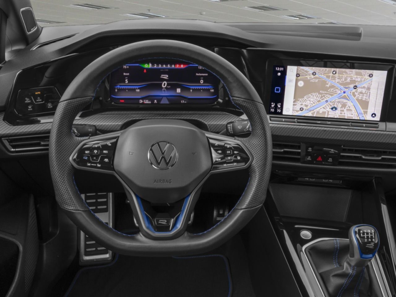 2024 Volkswagen Golf R Blue Mississauga - photo #5