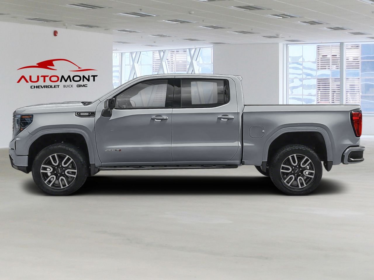 2026 GMC Sierra 1500 K1500 SIERRA CREW CAB AT4 STD/BOX (4SB) Sterling Metallic Mont-Laurier - photo #1