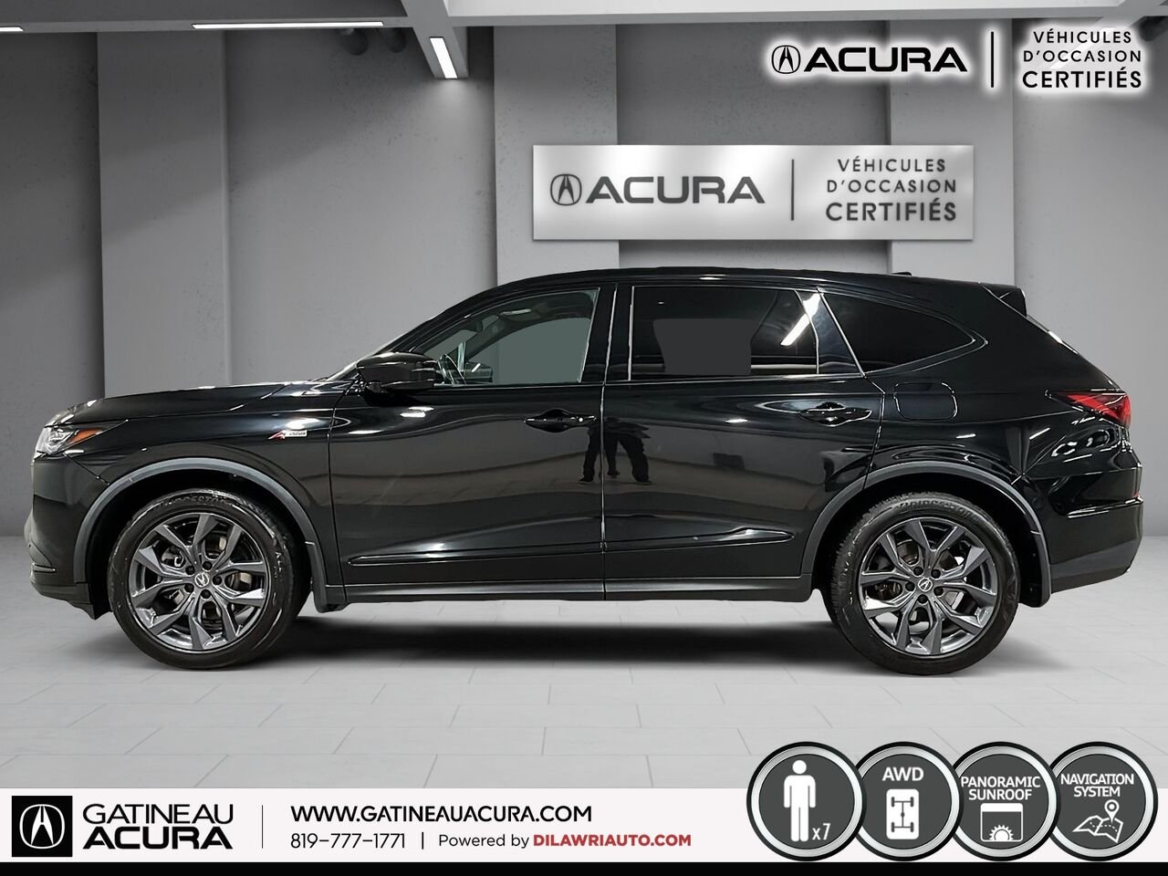 Acura MDX A-Spec SH-AWD 2022 Noir Gatineau - photo #19