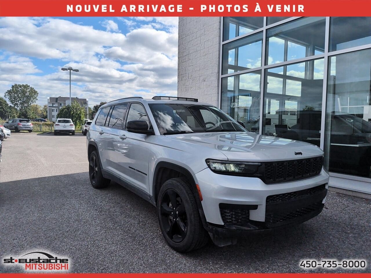 2023 Jeep Grand Cherokee L ALTITUDE Silver Saint-Eustache - photo #2