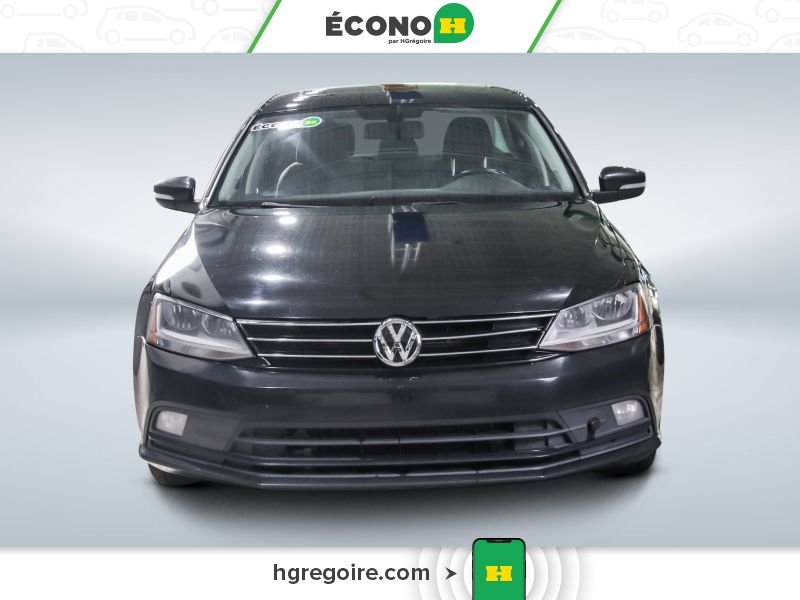 Volkswagen Jetta 822766 | Wolfsburg Edition TOIT GR ÉLEC A/C BLUETOOTH CAMÉR 2017 Noir Laval - photo #1