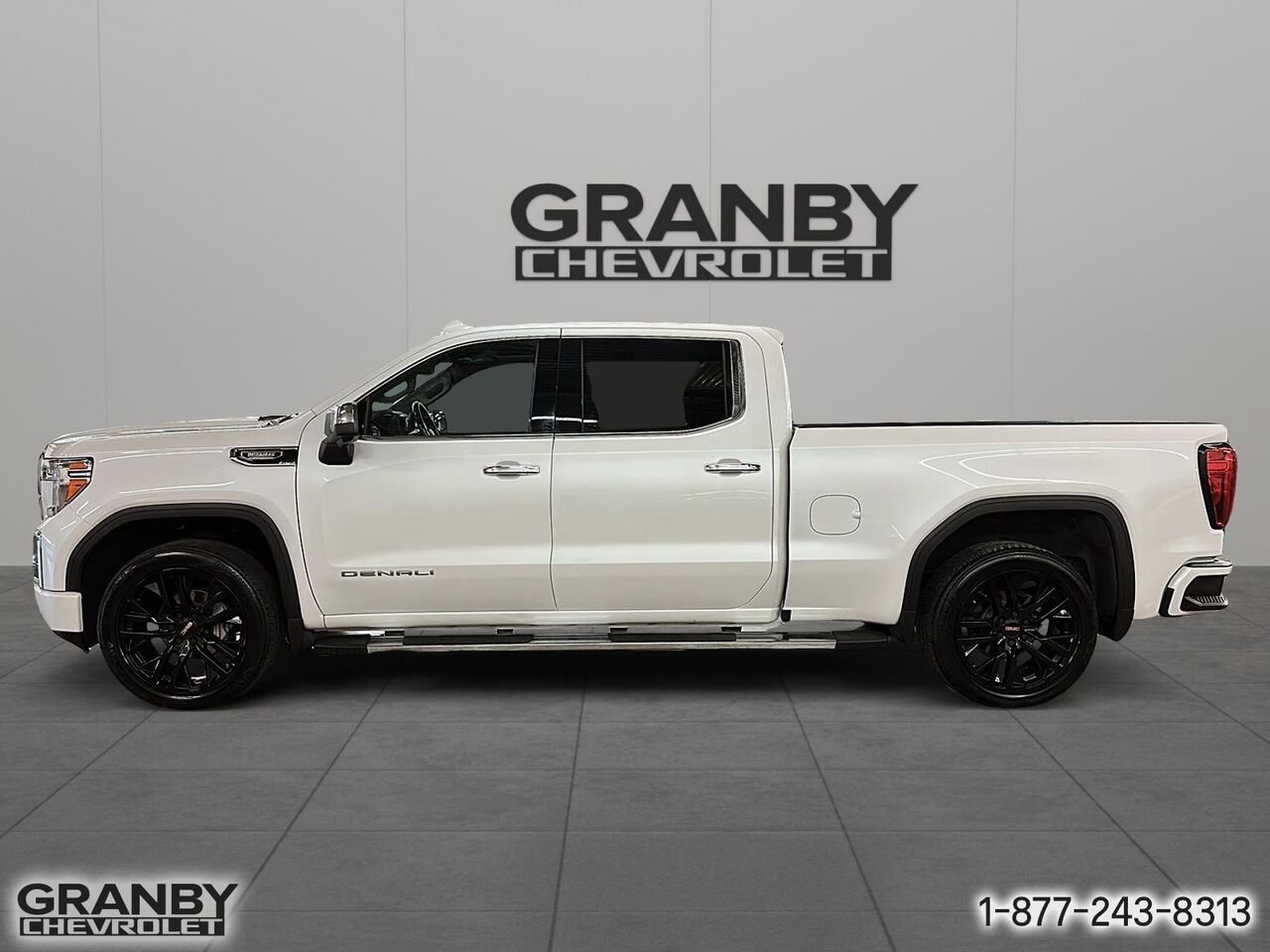 GMC Sierra 1500 Denali cabine multiplace 4RM 157 po | G3549 2021 Blanc Granby - photo #7