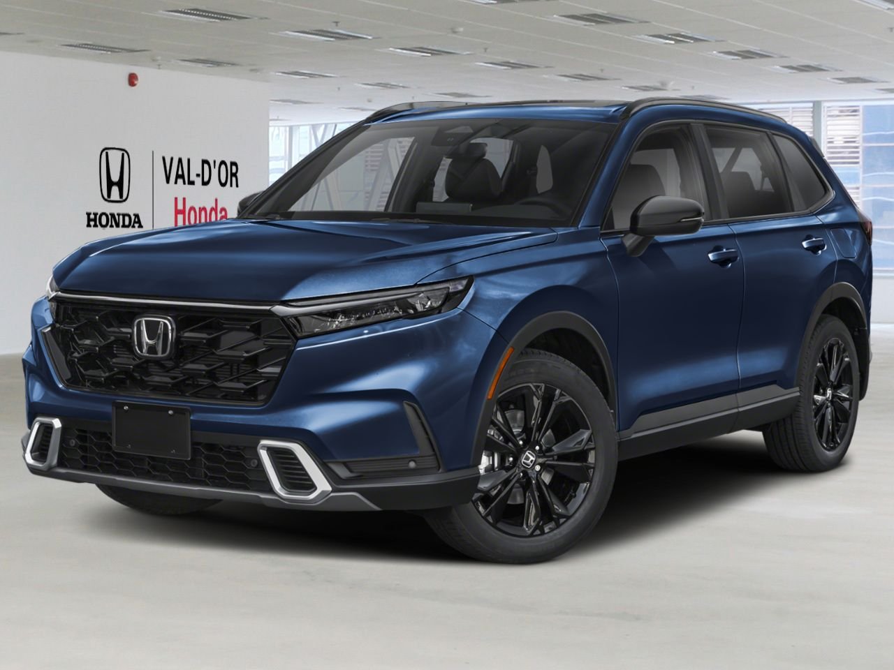 HONDA CR-V hybride Touring Traction Intégrale 2026 Bleu rivière Canyon métallisé Val-d'Or - photo #0