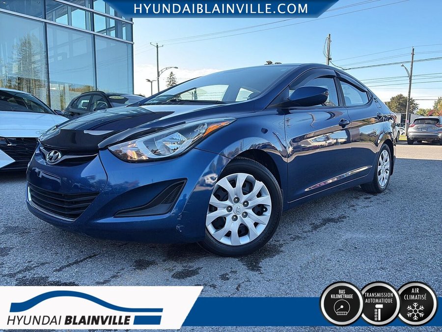 2016 Hyundai Elantra Berline 4 portes, boîte automatique, GL Blue