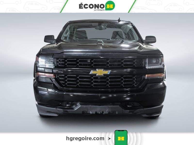 Chevrolet Silverado 1500 R3559 | CUSTOM DOUBLE CAB 5.3L CAMERA MAGS 20'' 2018 Noir Laval - photo #1