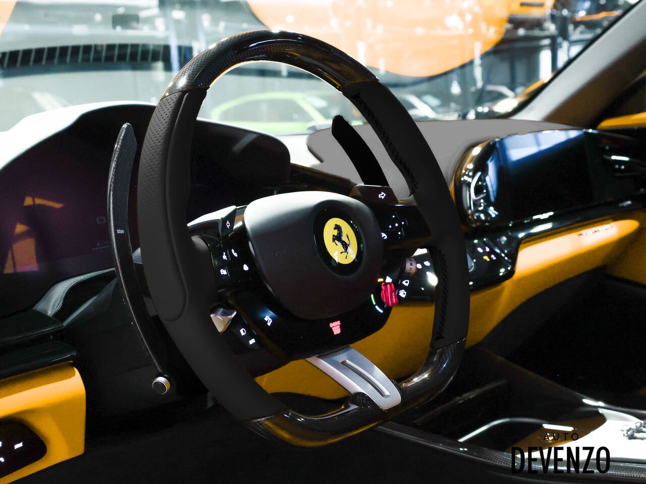 2026 Ferrari Purosangue V12 725HP *** FULL CAR SATIN PPF *** Black Saint-Eustache - photo #15