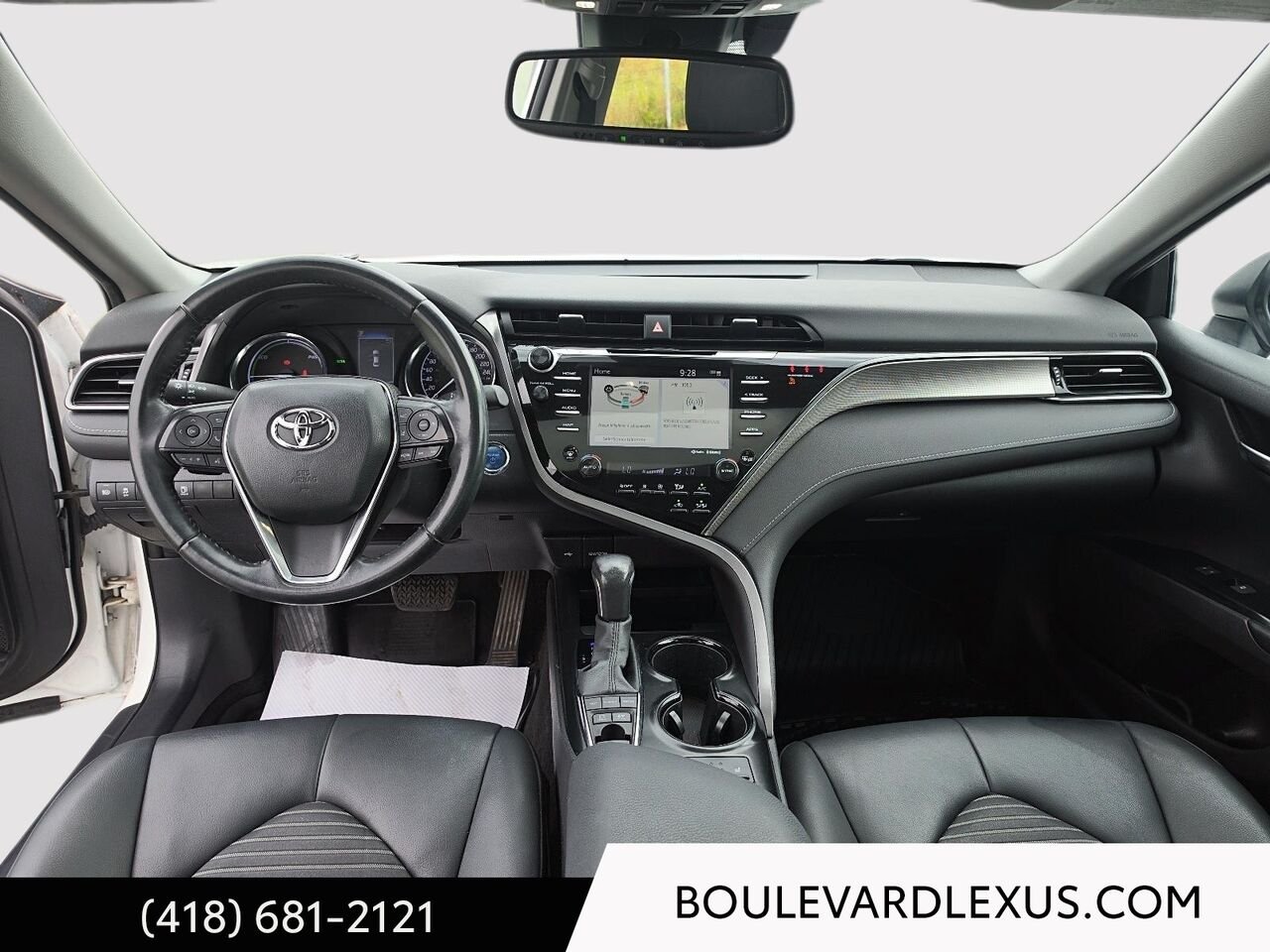 2020 Toyota Camry 19936A | SE hybride BA White Quebec - photo #17