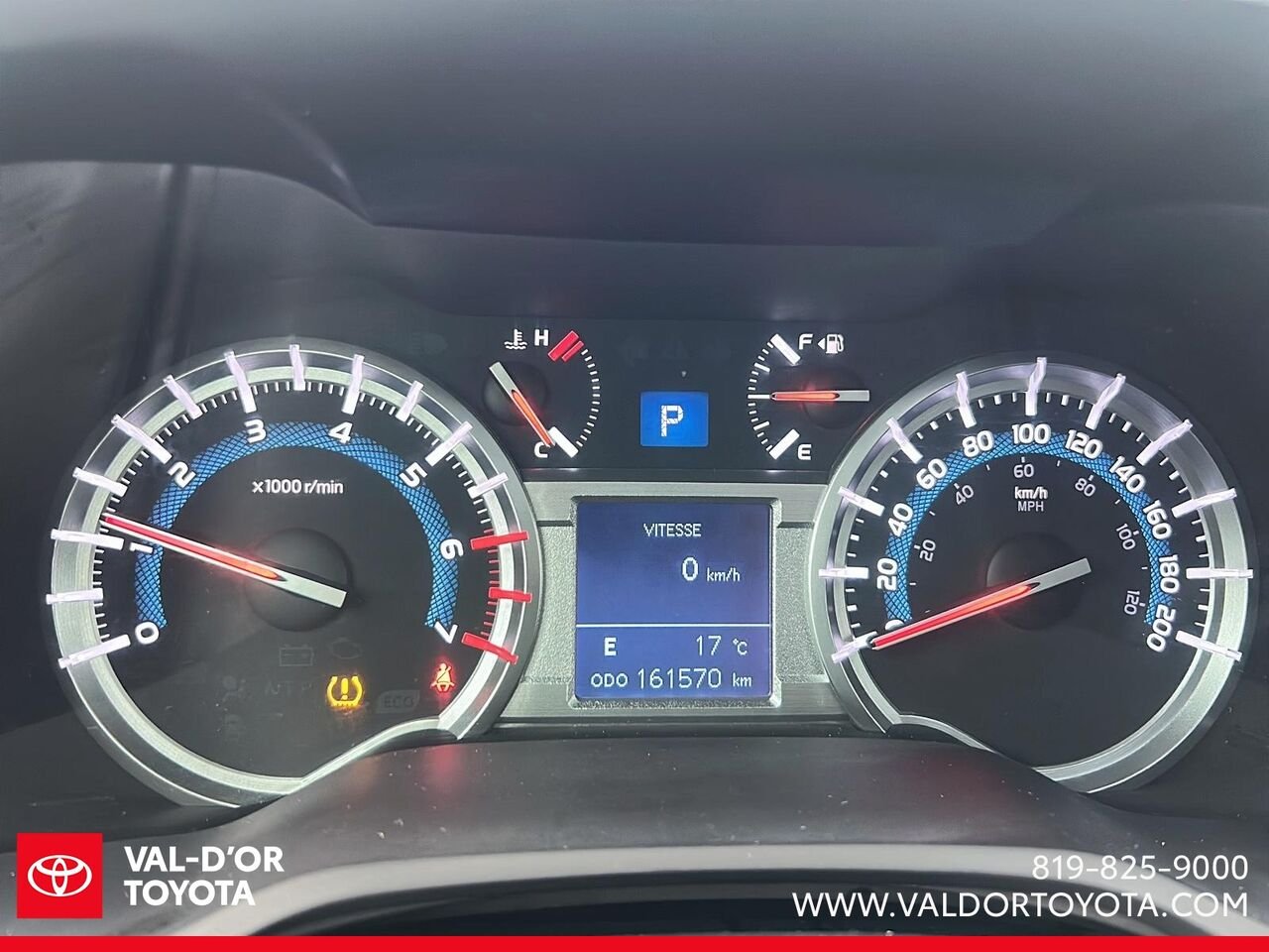 2017 Toyota 4Runner Limited v6 White Val-d'Or - photo #12