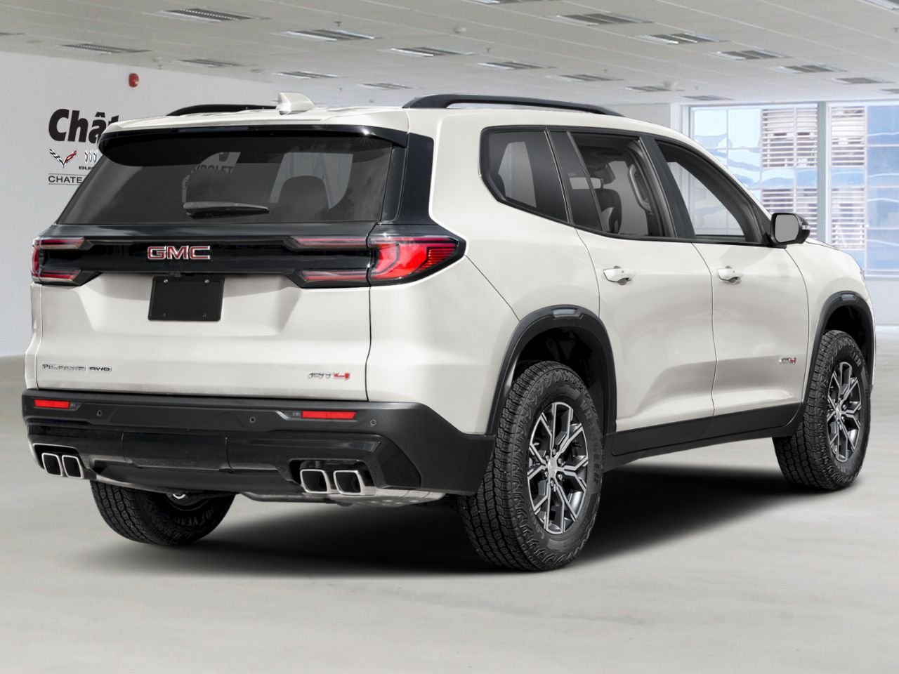 2027 GMC Acadia AT4 4 portes TI Glacier White Tricoat Châteauguay - photo #2