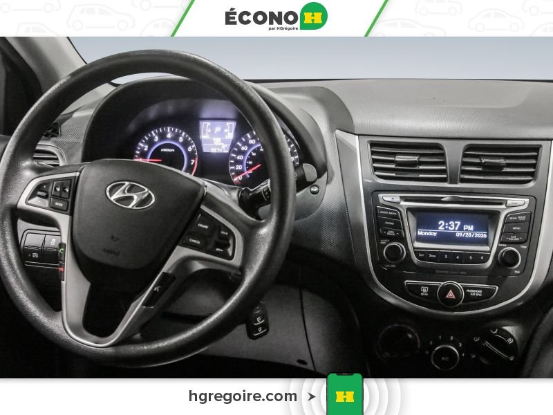 2017 Hyundai Accent Black Saint-Eustache - photo #13