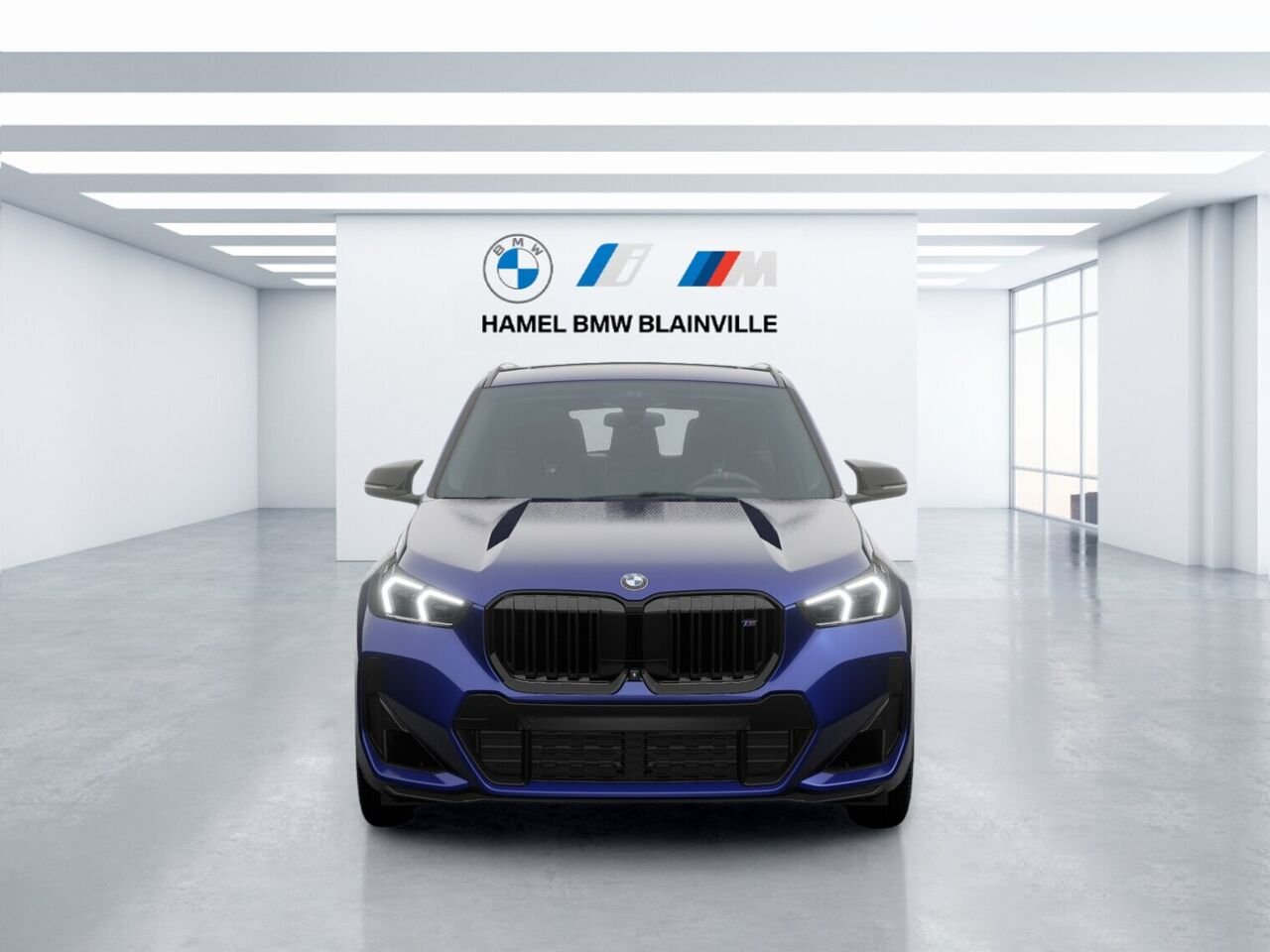 2026 BMW X1 M35i Frozen Portimao Blue Metallic Blainville - photo #2