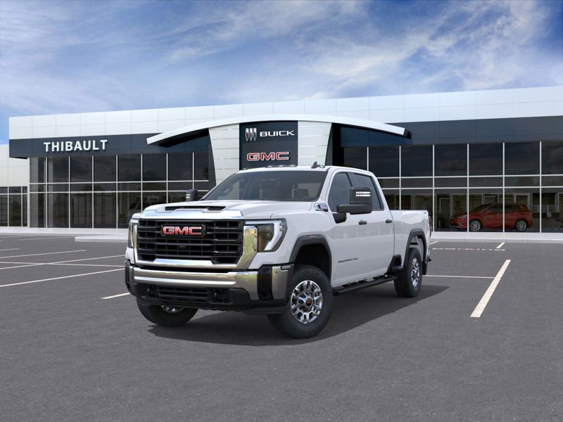 GMC Sierra 2500HD Pro cabine multiplace 4RM 159 po 2026 BLANC SOMMET Sherbrooke - photo #7