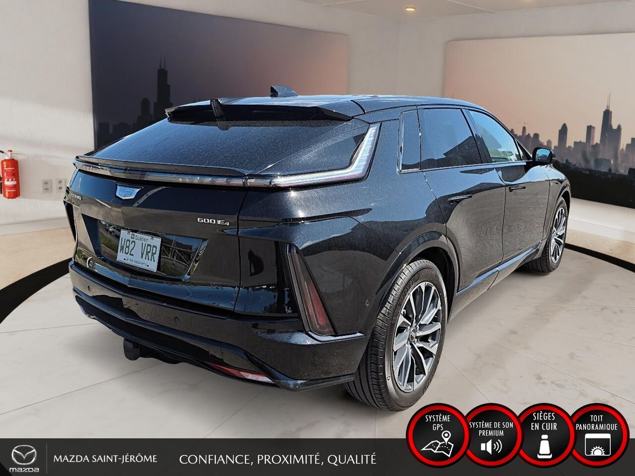 Cadillac LYRIQ 2025 Noir Ste-Agathe des Monts - photo #5