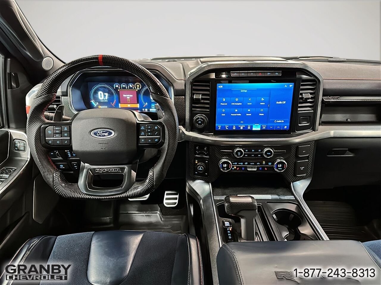 2021 Ford F-150 Raptor SuperCrew 4RM caisse de 5,5 pi | 26-0610A Black Granby - photo #12