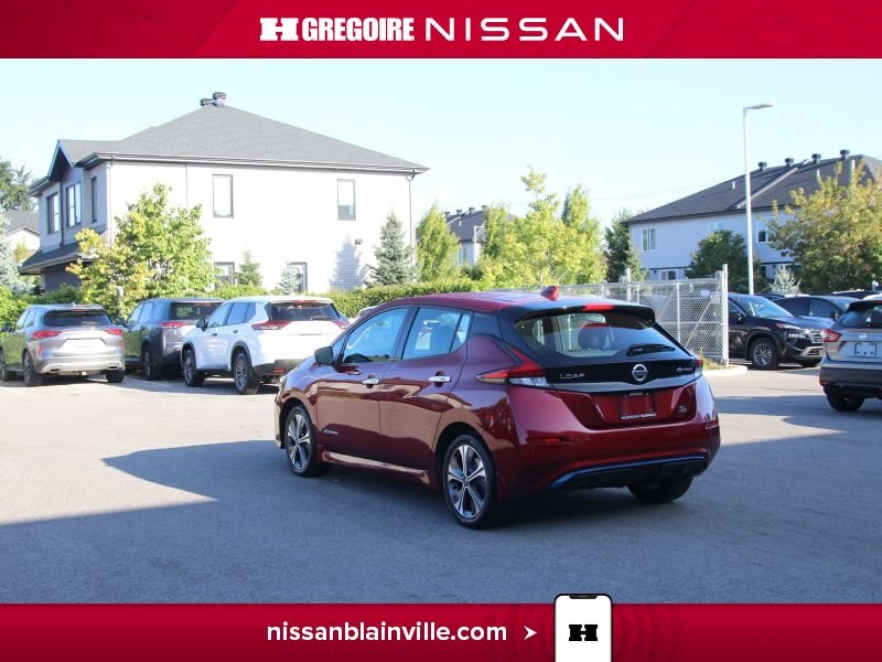 2019 Nissan Leaf Red Saint-Eustache - photo #8