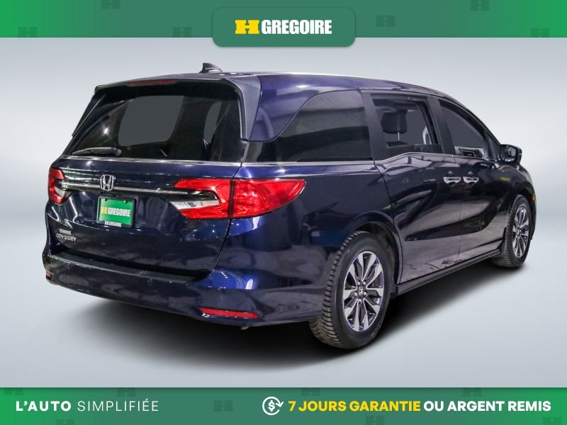 Honda Odyssey 729446 | EX-L Navi AUTO A/C CUIRTOIT NAV GR ELECT MAGS CAM 2022 Bleu Laval - photo #7