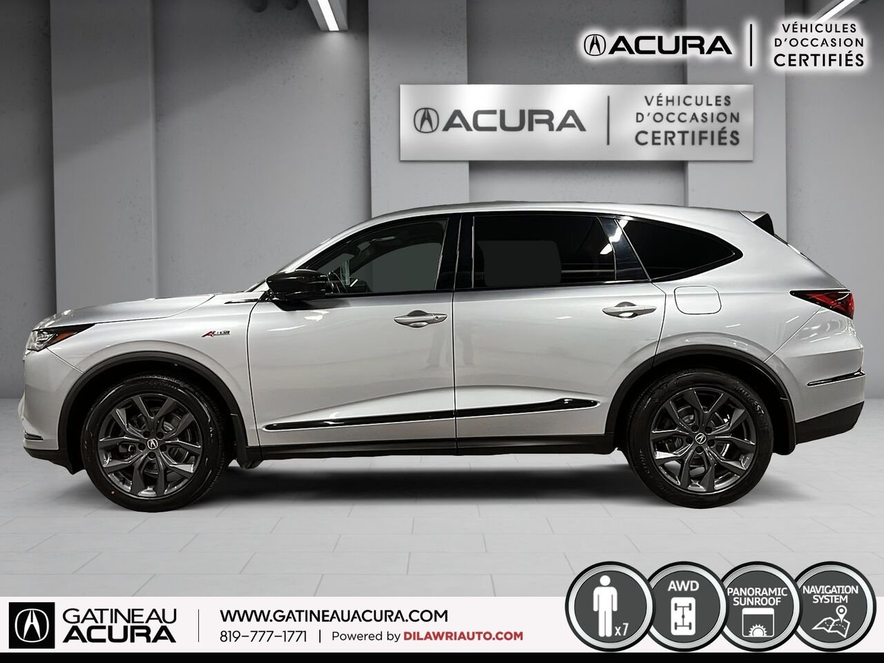Acura MDX A-Spec SH-AWD 2023 Argent Gatineau - photo #19