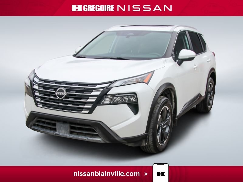 Nissan Rogue SV Moonroof AWD TOIT PANO GR ELECTRIQUE DEMO 2024 Blanc