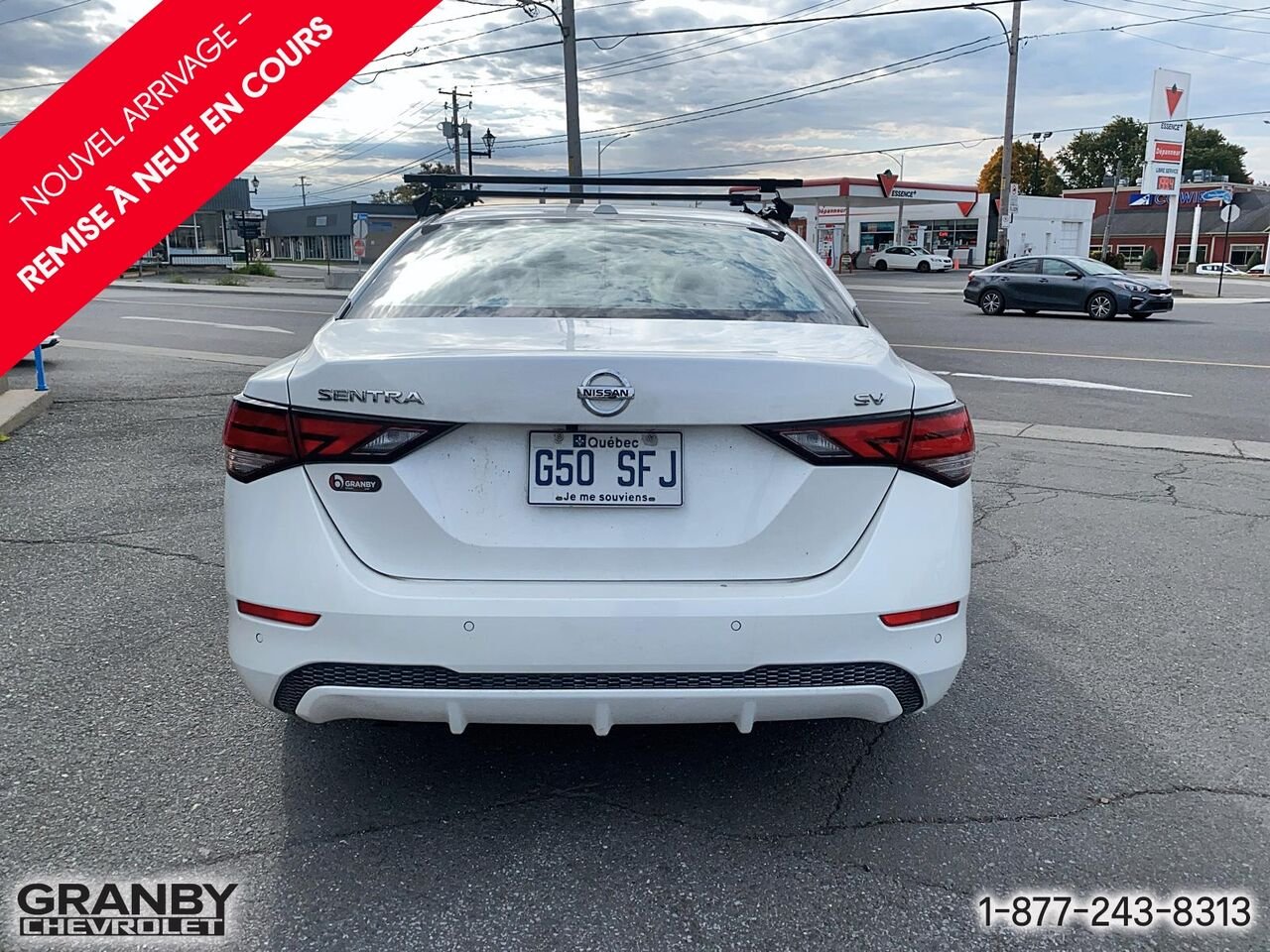 2020 Nissan Sentra SV CVT | 27-0244A White Granby - photo #5