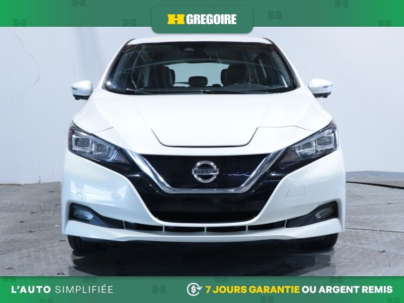 Nissan Leaf 820382 | SL PLUS AUTO AC CUIR NAV MAGS CAM RECULE 2020 Blanc Laval - photo #1